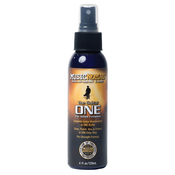 Music Nomad The Guitar ONE - All in 1 Cleaner, Polish, Wax for Gloss Finishes
