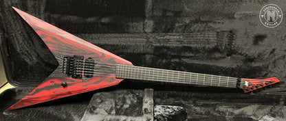 NEW Hapas Vyrn 625 2024 Scarred Ash Black / Red - Northerner Guitars