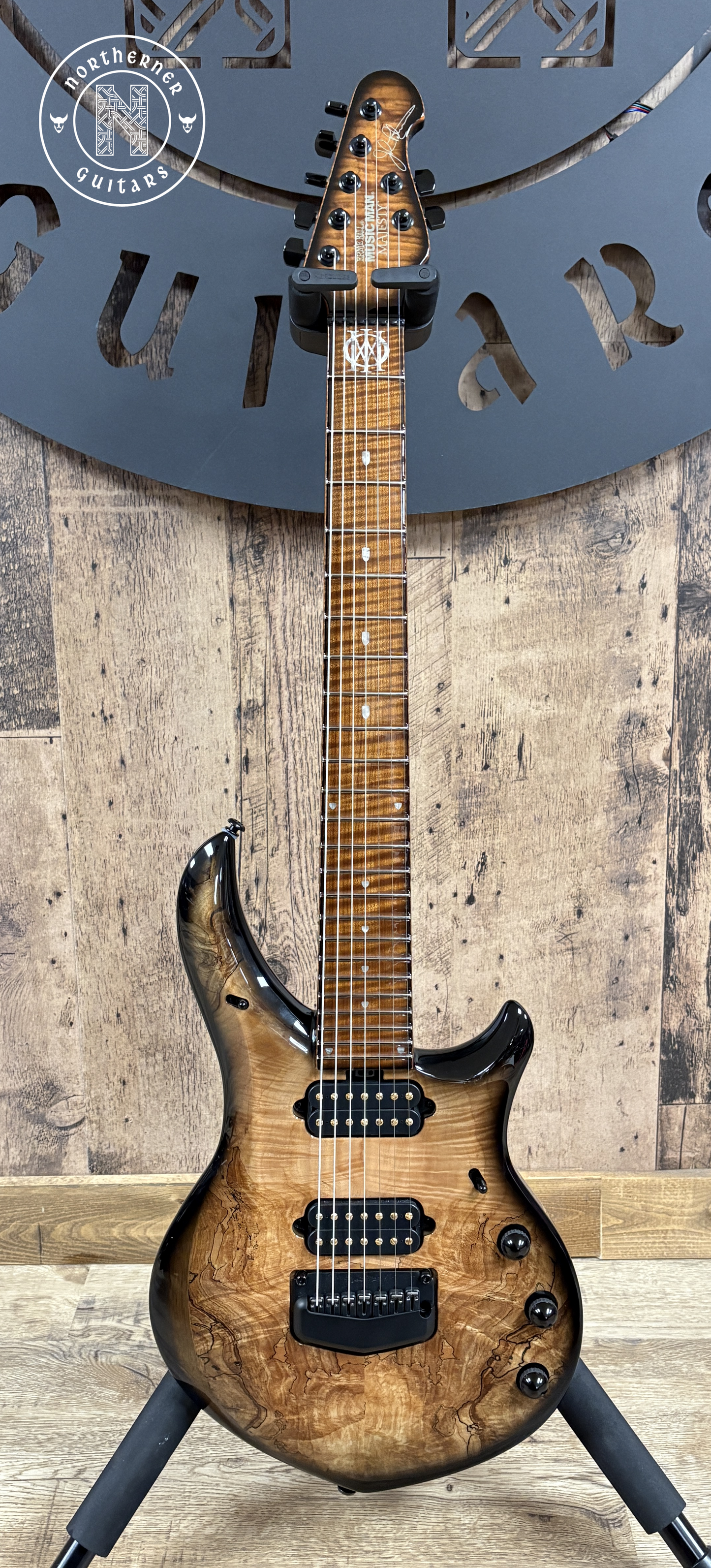 USED Ernie Ball Music Man John Petrucci Signature Majesty 7 2023 Spice Melange - Limited #42/60