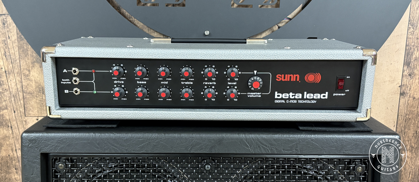 NEW Sunn Beta Lead Silver Tolex