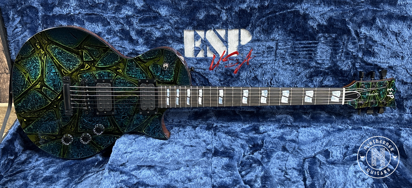 USED ESP USA Custom Shop Eclipse 2026 Psychedelic Flame