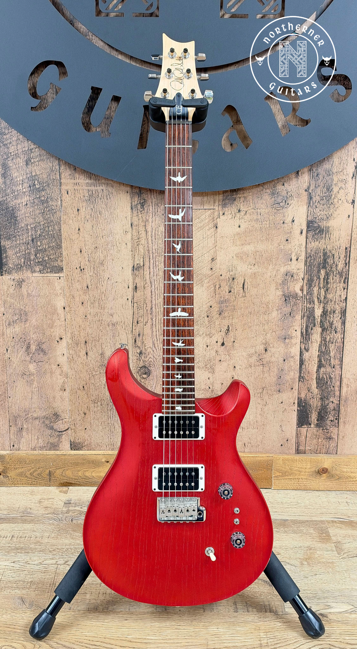 USED PRS CE 24-08 Swamp Ash Limited Edition 2025 Red Apple Metallic