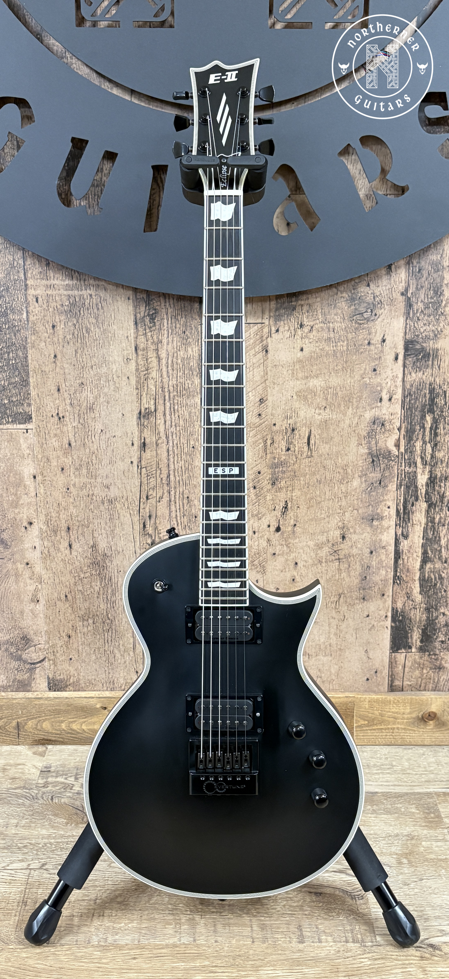 USED ESP E-II Eclipse ET Evertune Black Satin