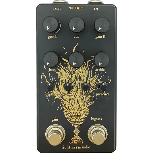 NEW Lichtlaerm Audio Gehenna - Metal Distortion / Preamp - Northerner Guitars