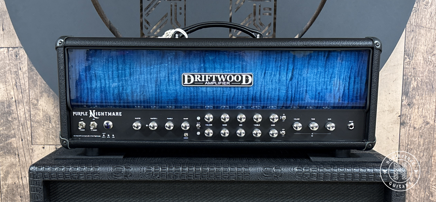 USED Driftwood Purple Nightmare 2024 Flame Maple Blue Burst