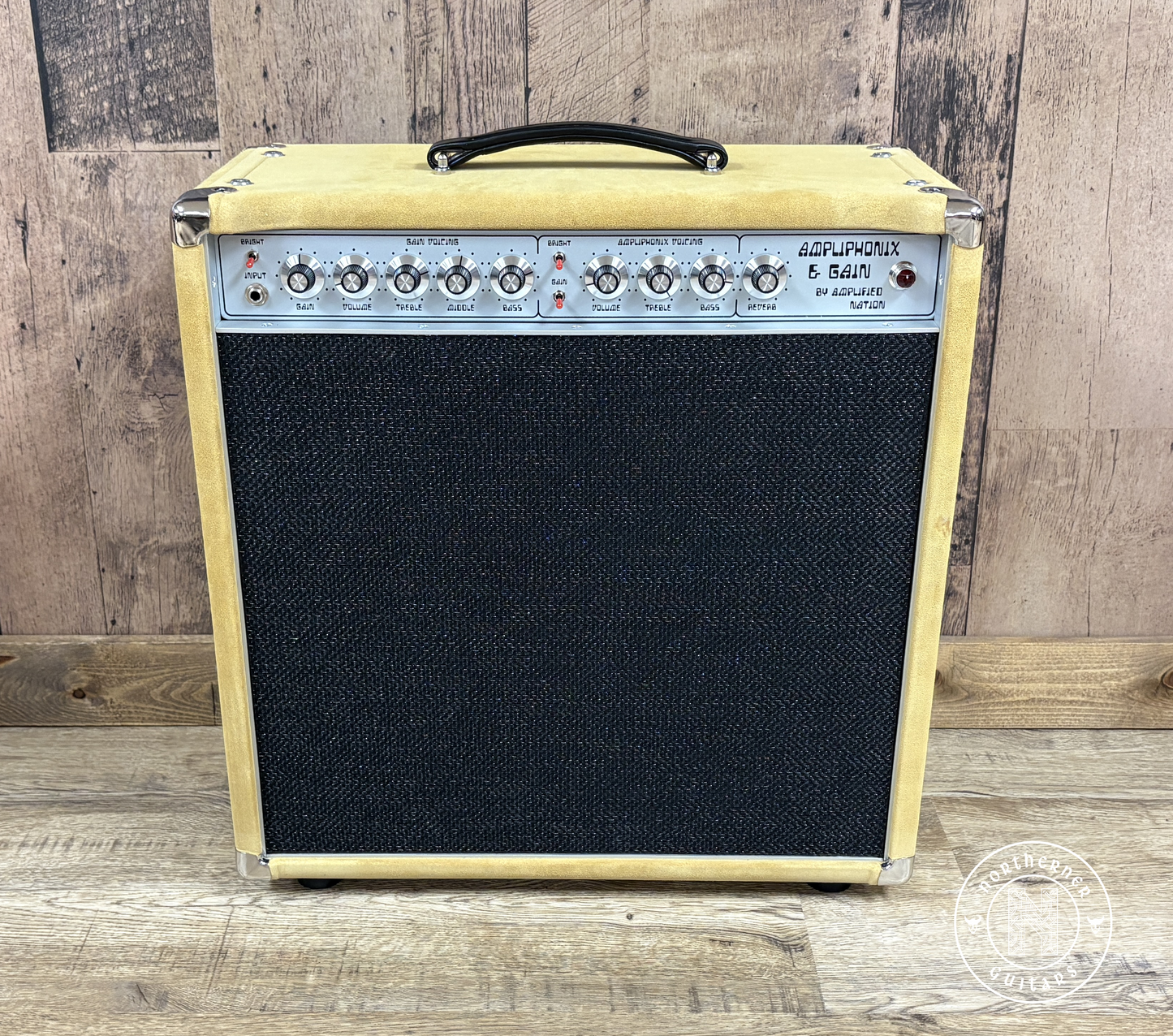 NEW Amplified Nation Ampliphonix and Gain 1x12 Combo Buckskin Suede