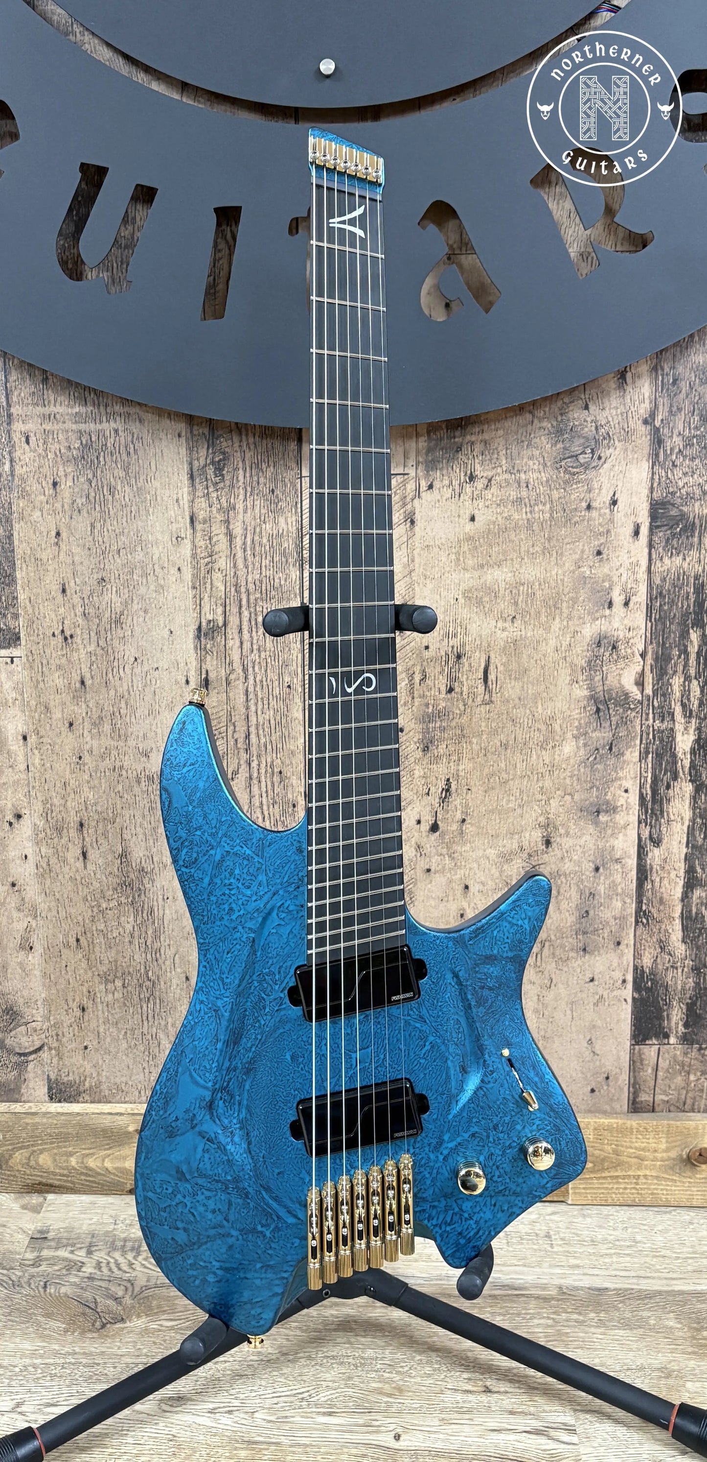 NEW Aristides H/07 2025 Dark Teal Marble Satin - Northerner Guitars