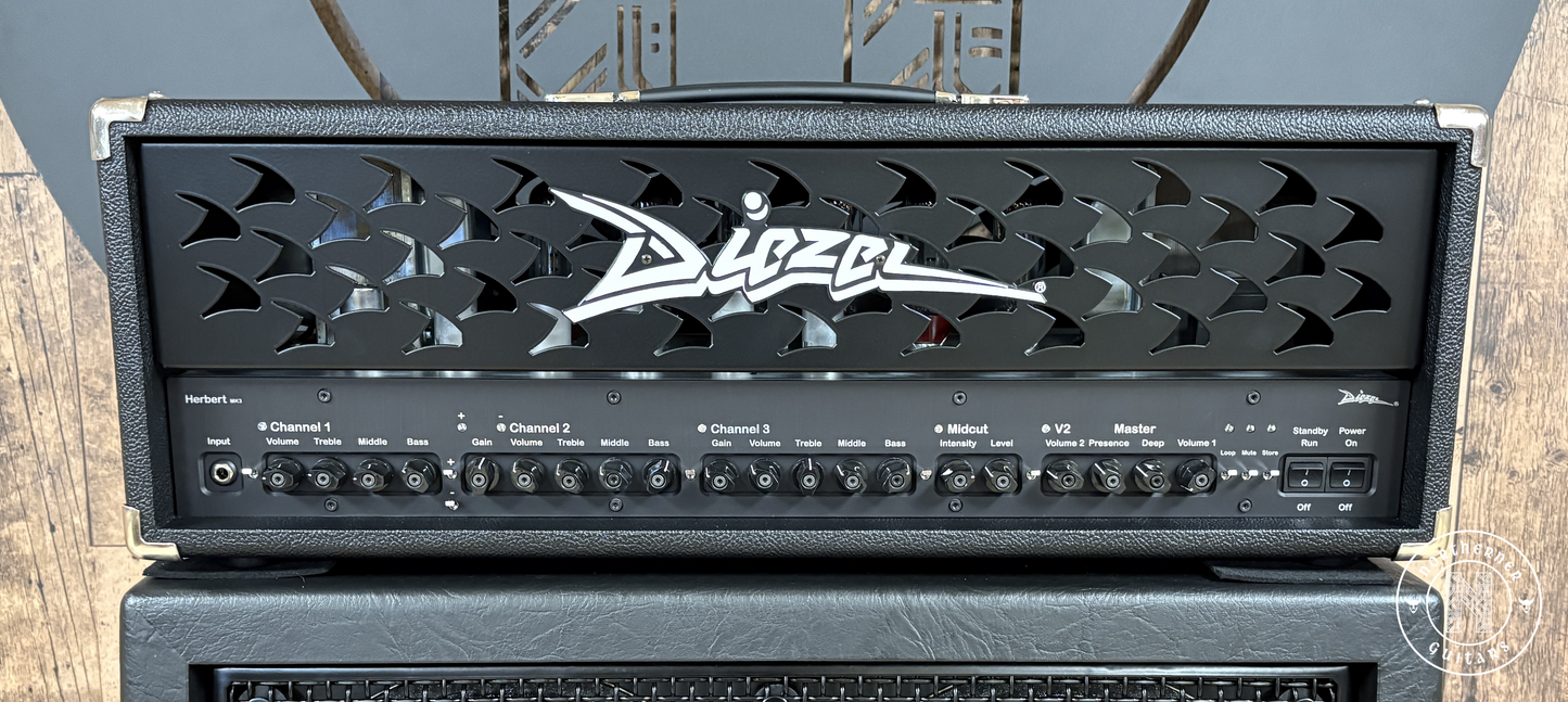 NEW Diezel Herbert Mk3 3 Channel 180 Watt Guitar Amp Head