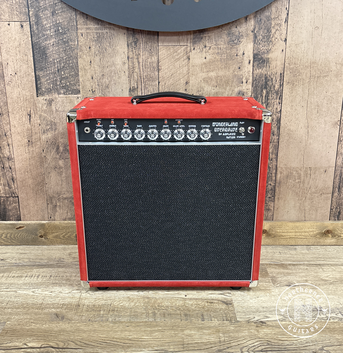 NEW Amplified Nation Wonderland Overdrive v2 1x12 Combo Red Suede