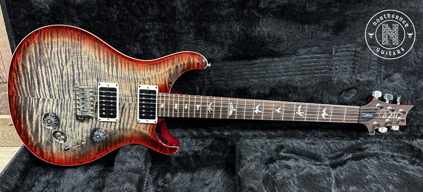 USED PRS Custom 24-08 2018 Charcoal Cherry Burst