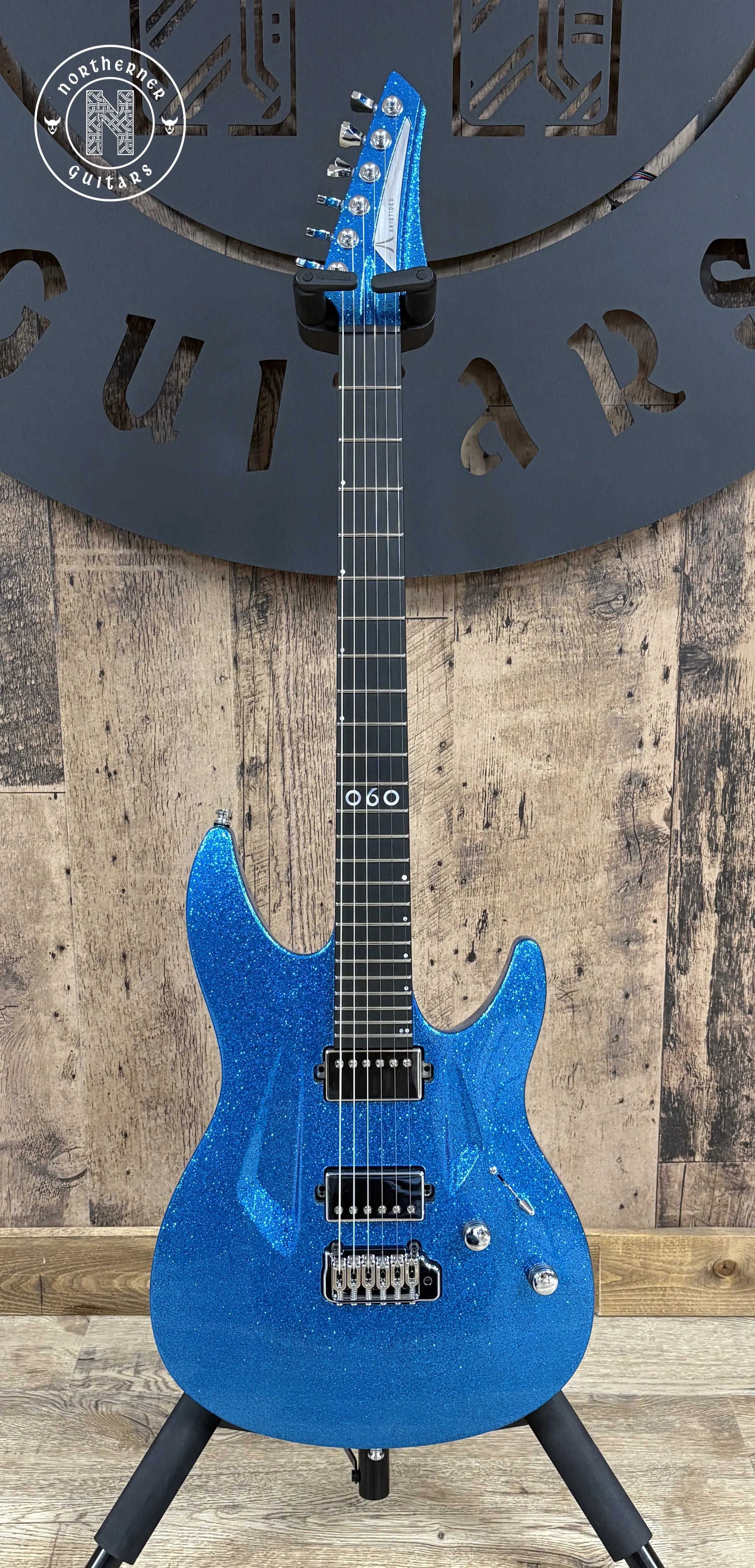 NEW Aristides 060 2024 Deep Sky Blue Sparkle - Northerner Guitars