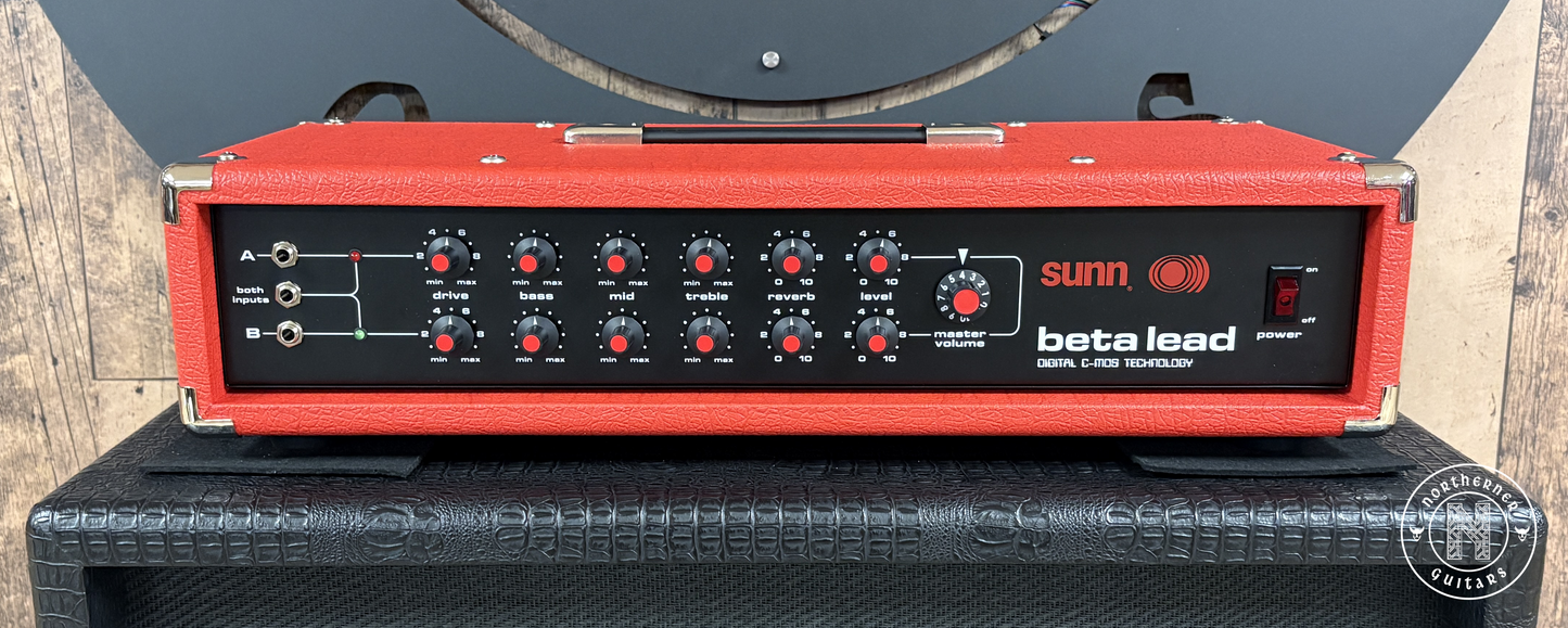 NEW Sunn Beta Lead Red Tolex