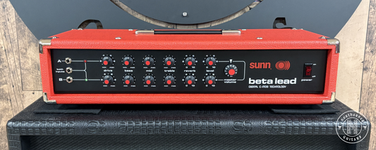 NEW Sunn Beta Lead Red Tolex