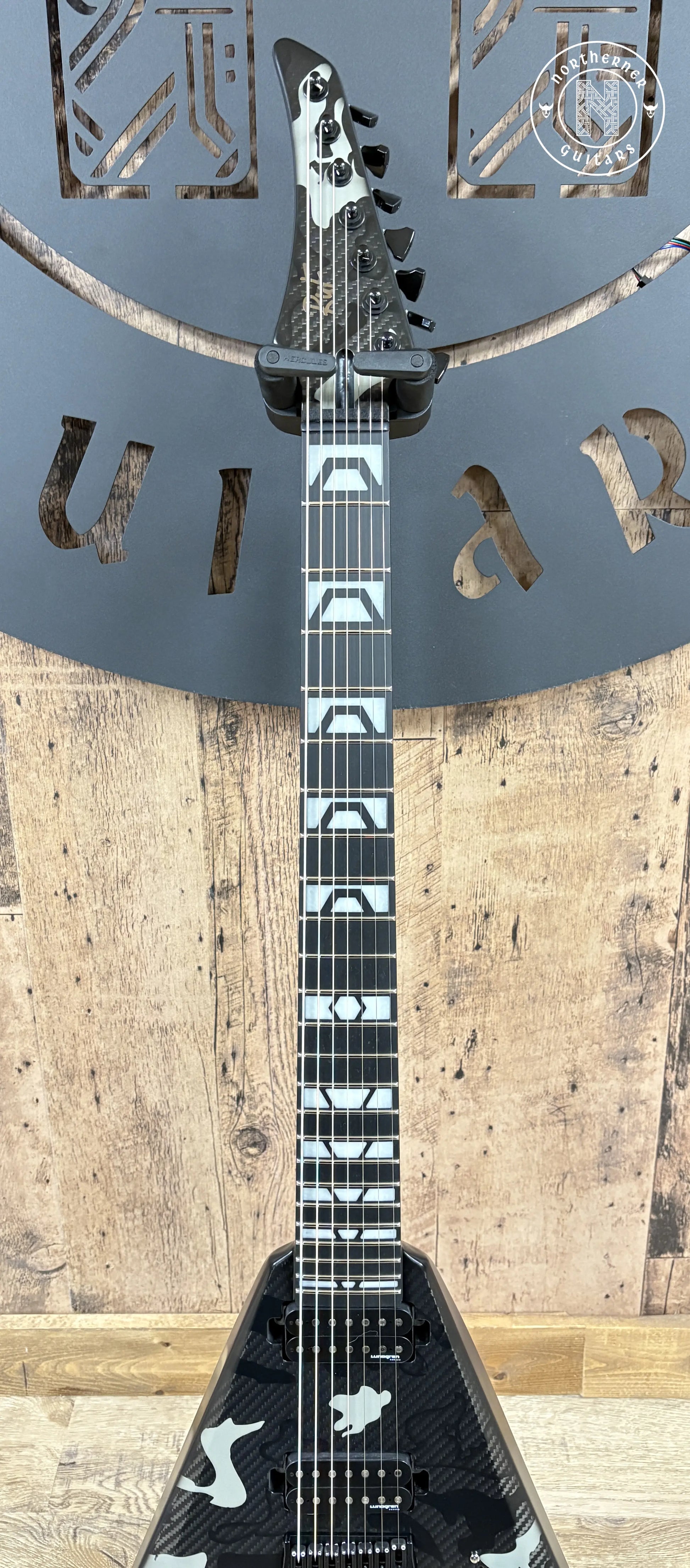 NEW Ruf Guitars Vinci 7 2025 Urban Camo Carbon - Northerner Guitars