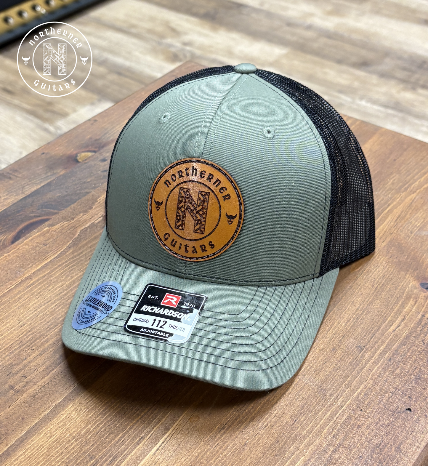Northerner Guitars Leather Patch Hat (Various Colors Available)