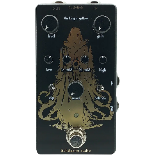 NEW Lichtlaerm Audio The King in Yellow - Parallel Blending Overdrive - Northerner Guitars