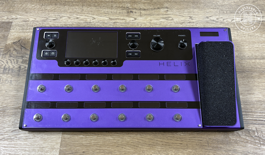USED Line 6 Helix Floor Amp & Effect Processor - Limited Edition Purple