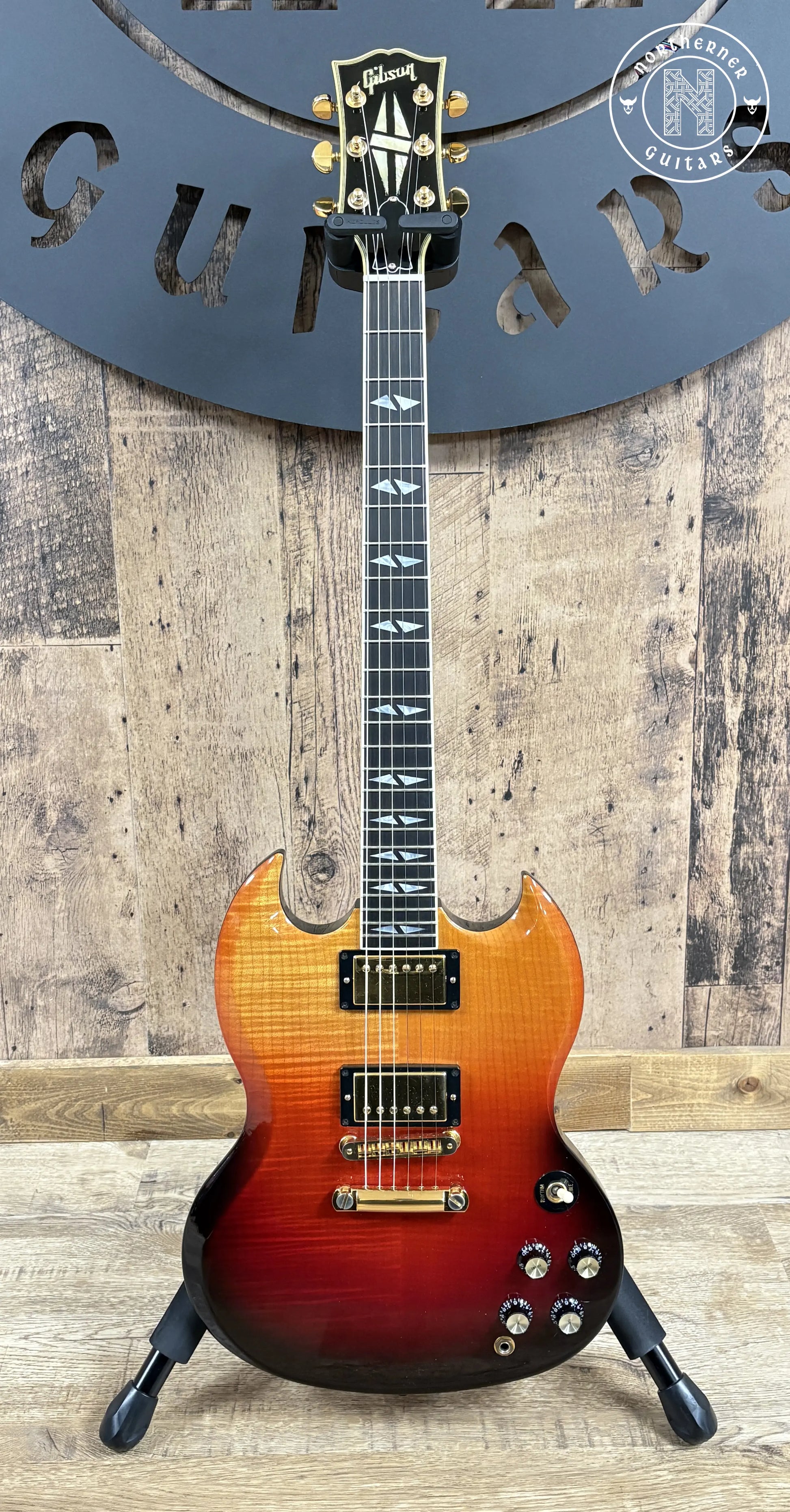 USED Gibson SG Supreme 2005 Lava Burst - Northerner Guitars