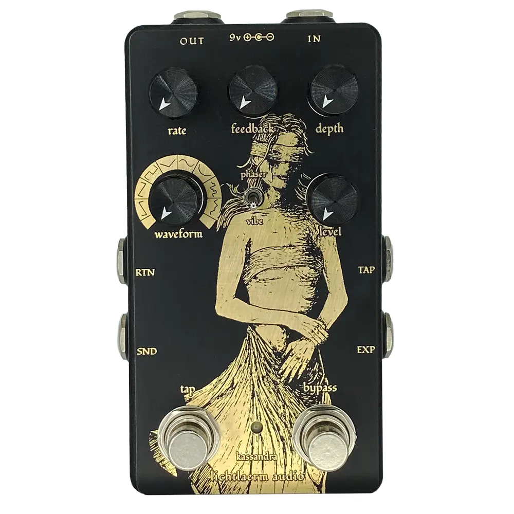 NEW Lichtlaerm Audio Kassandra - Multi Waveform VCA Phaser - Northerner Guitars