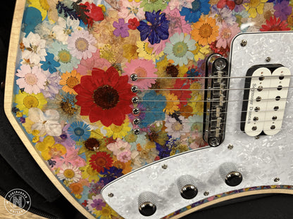 NEW Cream Guitars Revolver Deluxe "Milk" Series 2025 Natural Flowers - Northerner Guitars