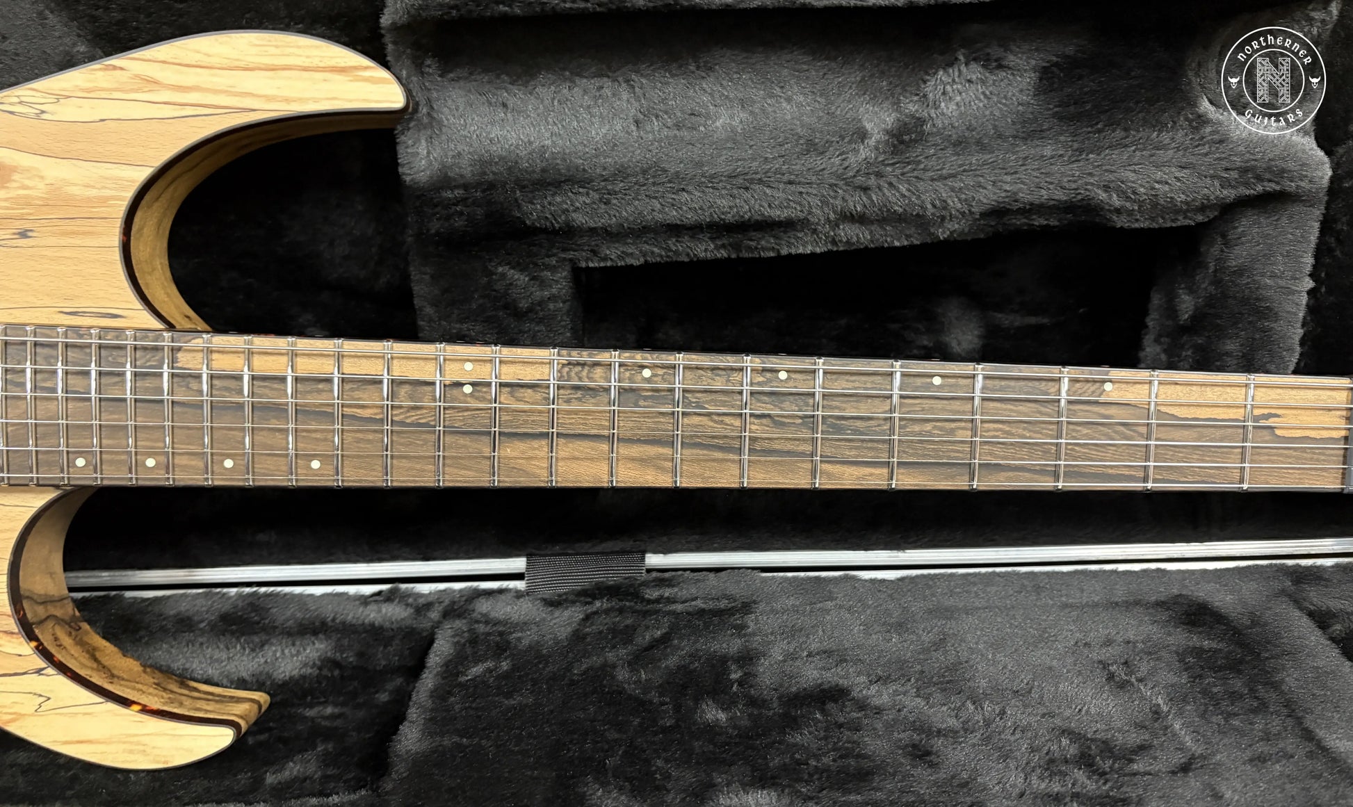 NEW Skervesen Raptor 6 2025 Spalt Maple Top w/ Black Limba Body - Northerner Guitars