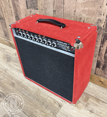 NEW Amplified Nation Wonderland Overdrive v2 1x12 Combo Red Suede