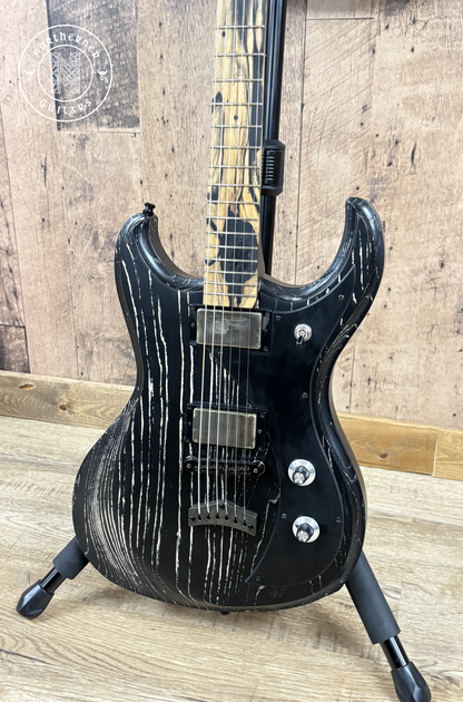 USED Dunable Gnarwhal 2024 Black / Creme Scarred Swamp Ash