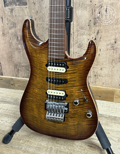 USED Suhr Custom Shop Standard Carve Top Bengal Burst w/ Brazilian Rosewood Fretboard - Northerner Guitars