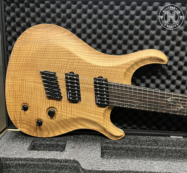 NEW Skervesen Lizard 7FF 2024 Mastergrade Flame Ash - Northerner Guitars