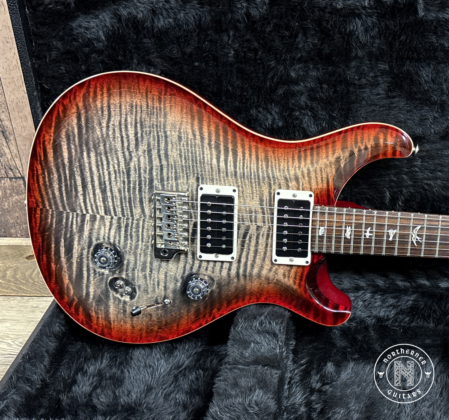 USED PRS Custom 24-08 2018 Charcoal Cherry Burst