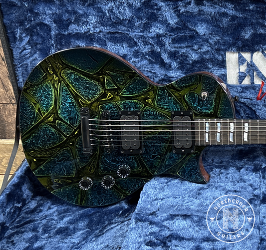 USED ESP USA Custom Shop Eclipse 2026 Psychedelic Flame