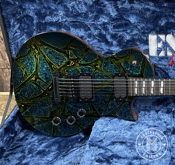 USED ESP USA Custom Shop Eclipse 2026 Psychedelic Flame