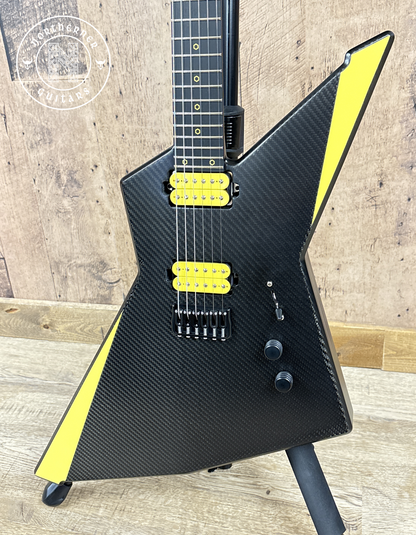 NEW Ruf Guitars Euler 6 Open Carbon Yellow Bevels