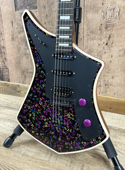 NEW Cream Guitars Revolver Standard "Milk" Series 2025 Neon Skulls - Northerner Guitars