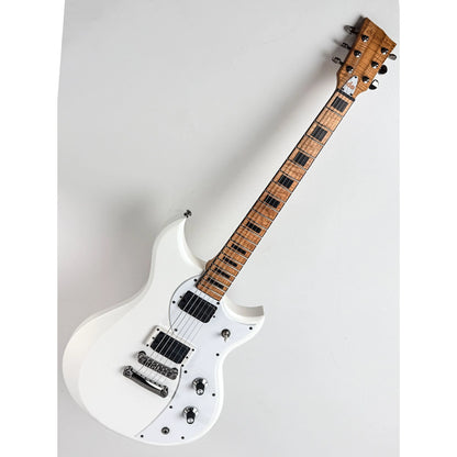 NEW Dunable DE Cyclops Matte Pearl White w/ Roasted Flame Maple Neck