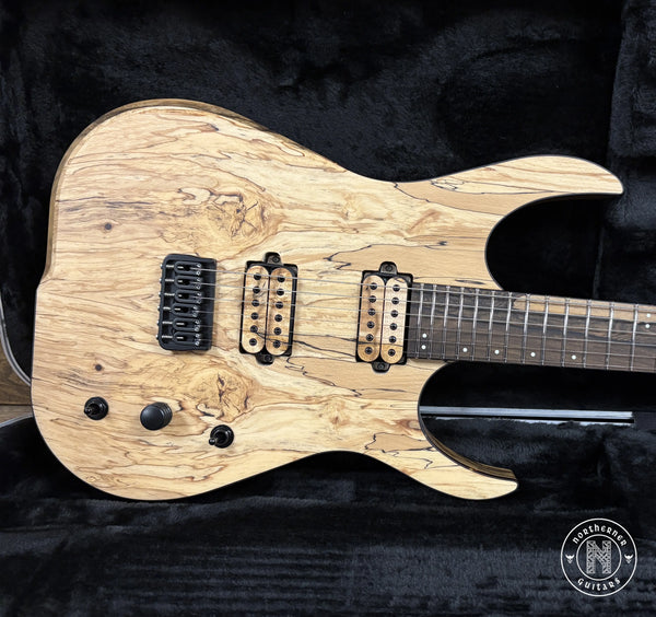 NEW Skervesen Raptor 6 2025 Spalt Maple Top w/ Black Limba Body - Northerner Guitars