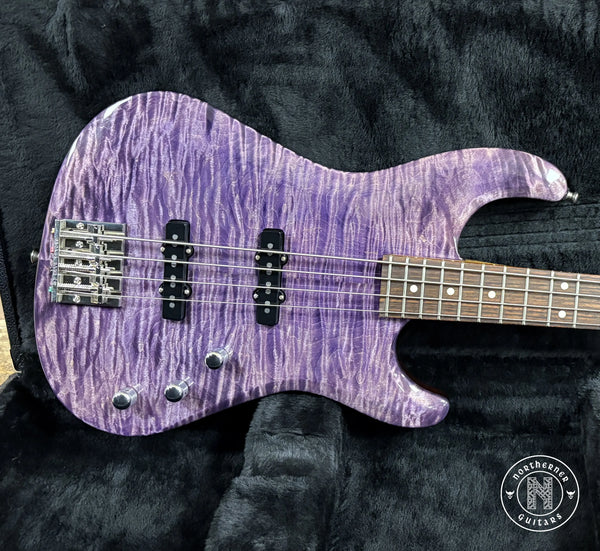 DEMO Knaggs Severn Bass 4 2025 Purple - Northerner Guitars