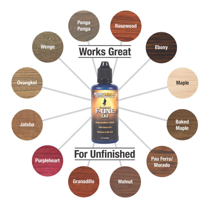 Music Nomad Fretboard F-ONE Oil - Cleaner & Conditioner