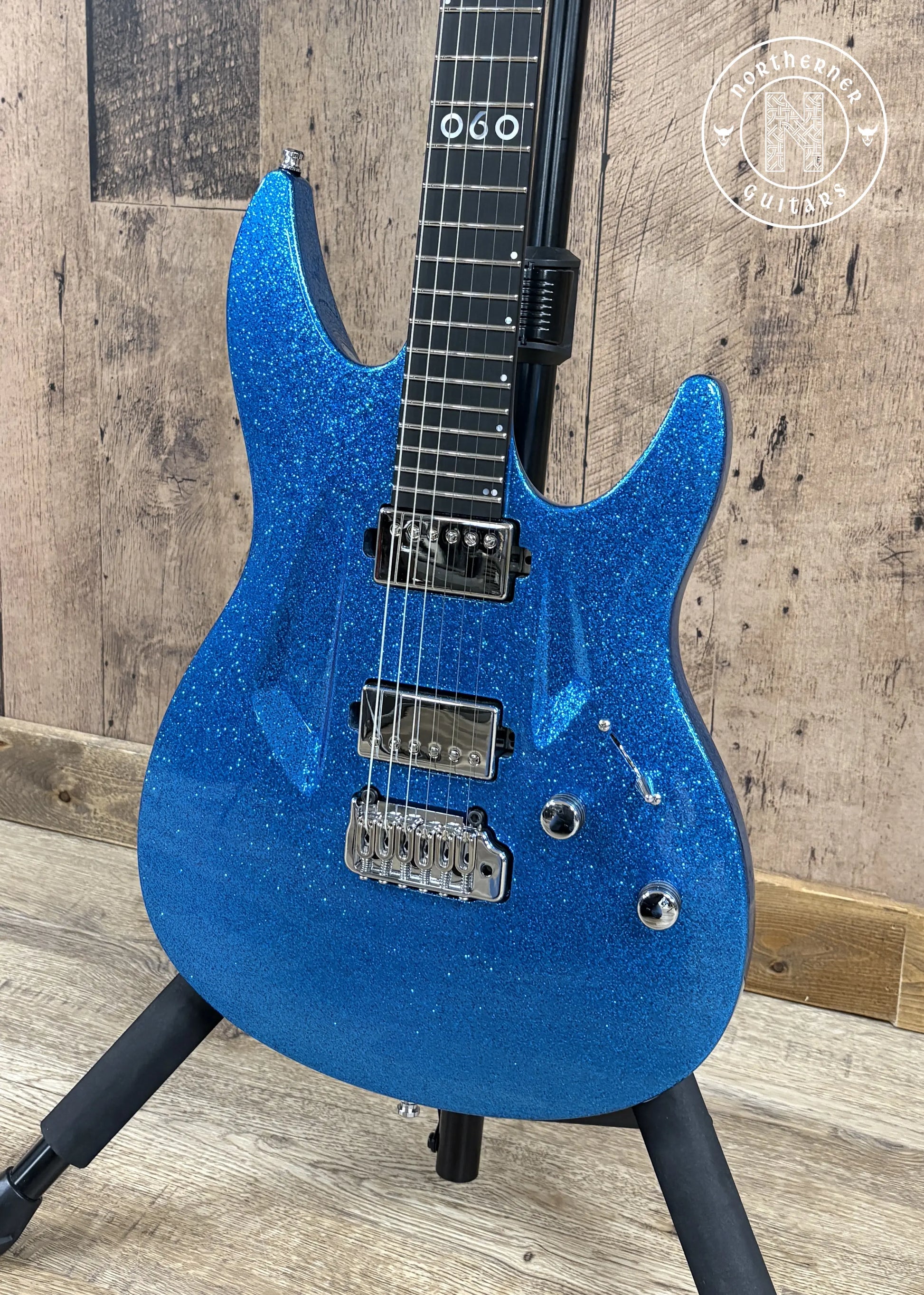 NEW Aristides 060 2024 Deep Sky Blue Sparkle - Northerner Guitars