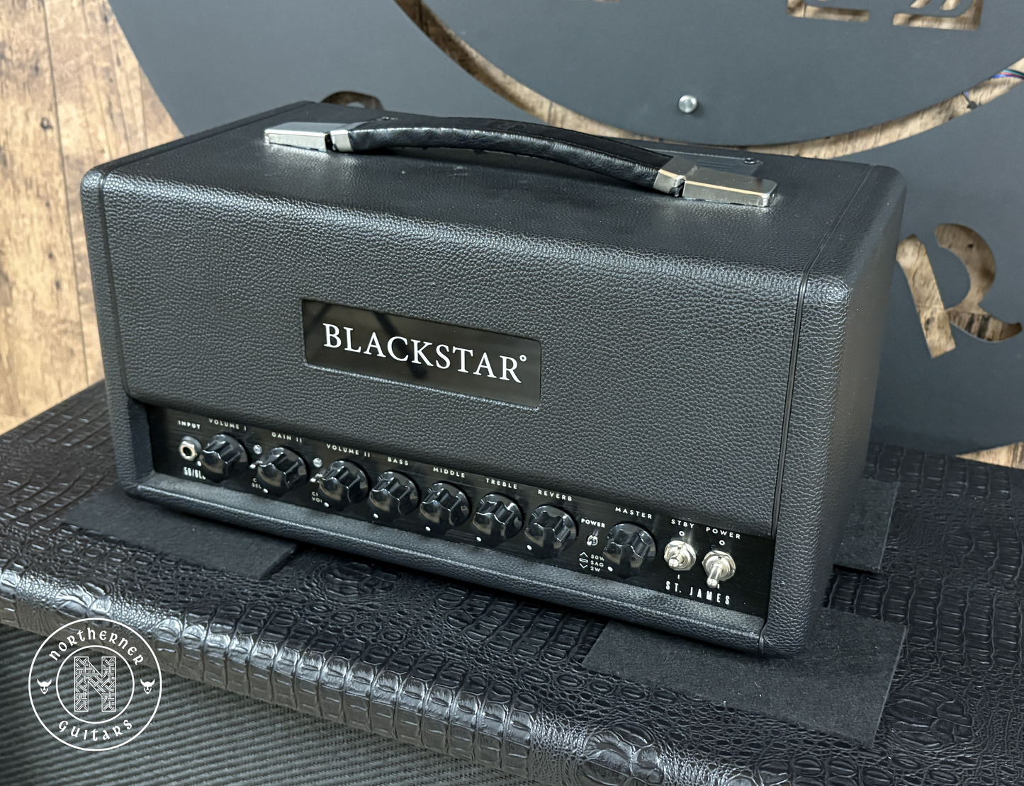 USED Blackstar St. James 6L6 2 Channel 50 Watt Guitar Amp Head