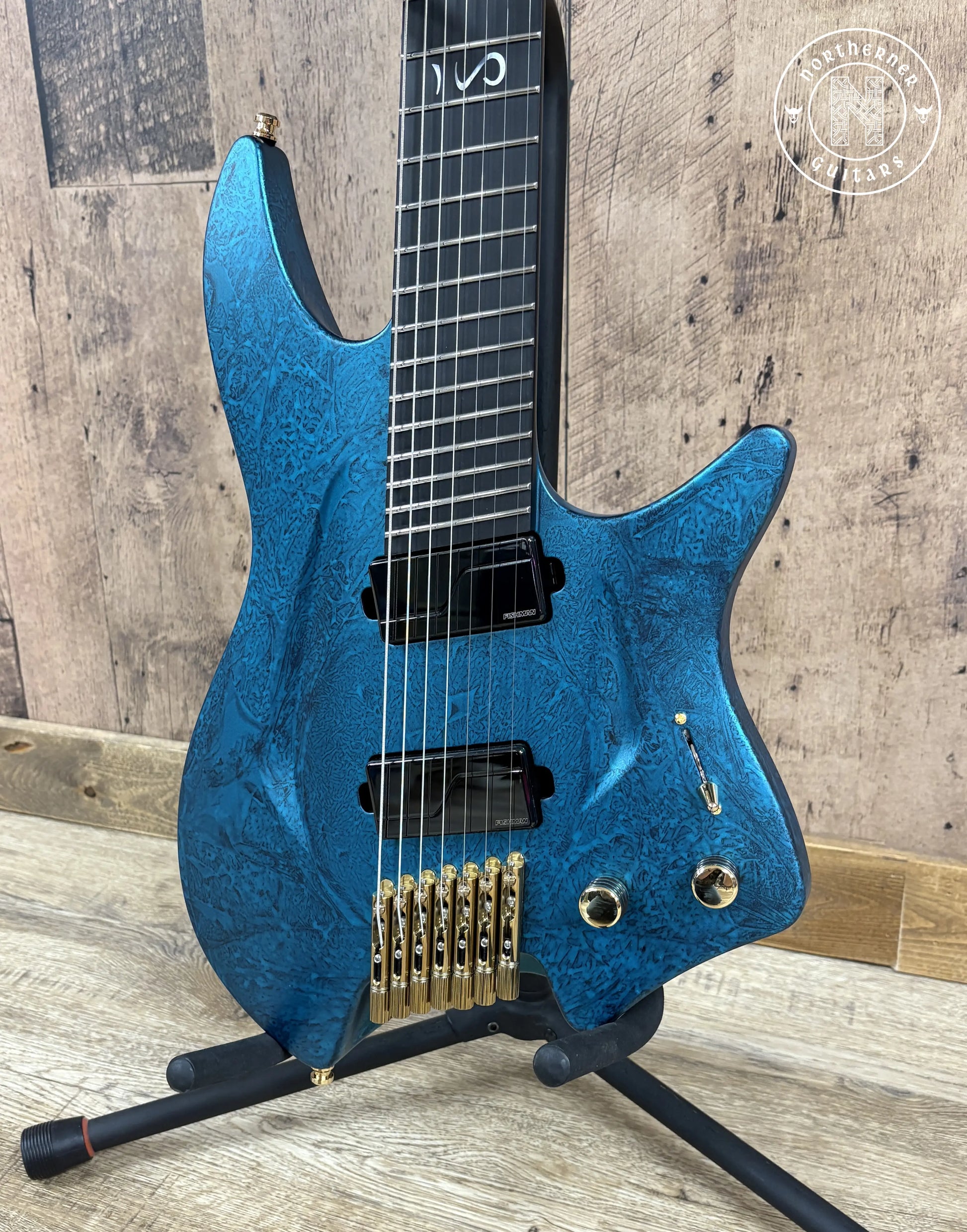 NEW Aristides H/07 2025 Dark Teal Marble Satin - Northerner Guitars