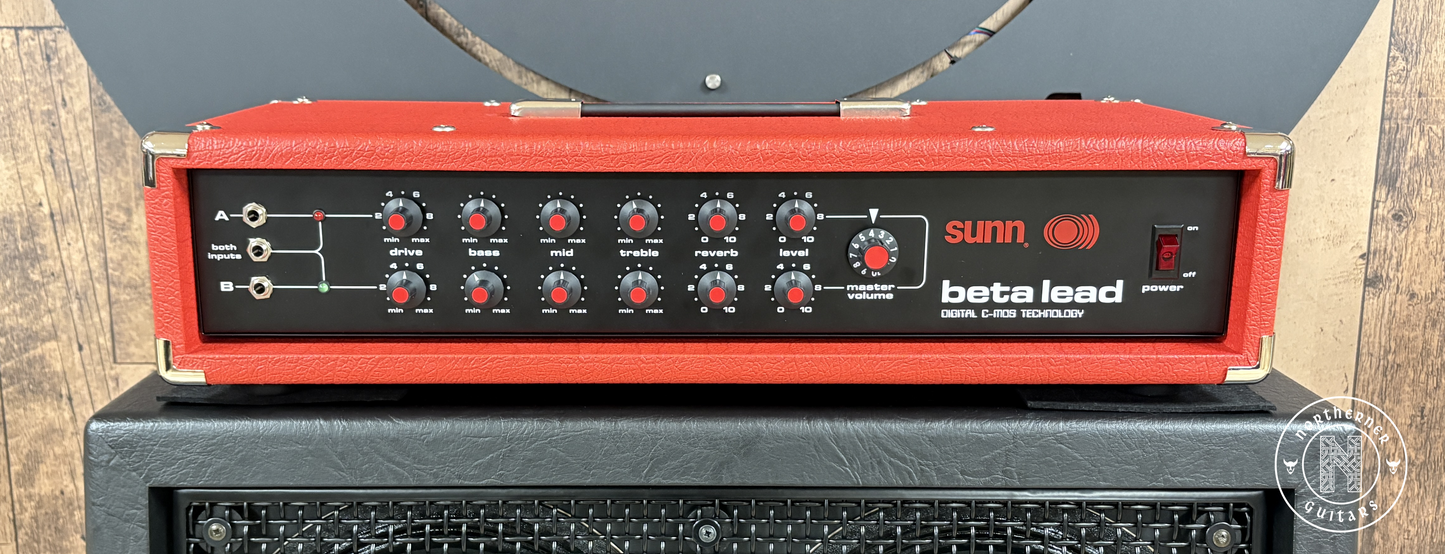 NEW Sunn Beta Lead Red Tolex