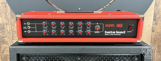 NEW Sunn Beta Lead Red Tolex