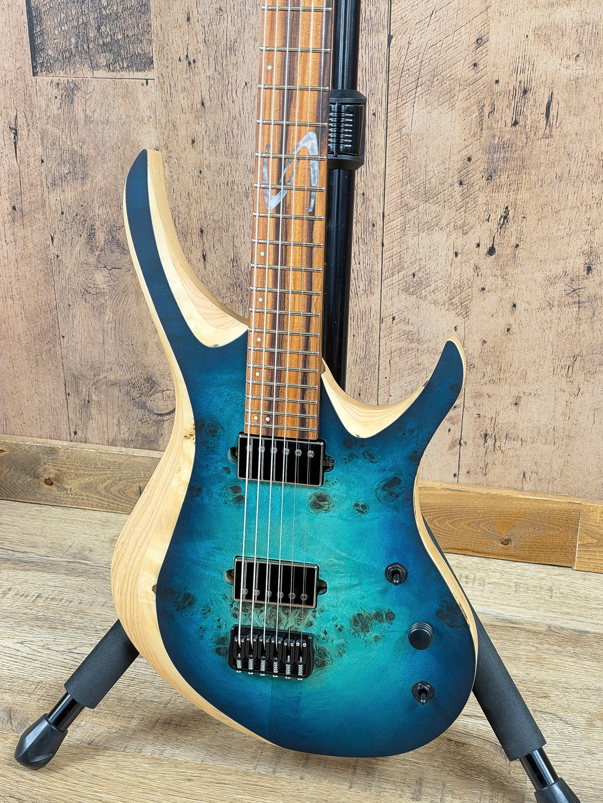 NEW Skervesen Chimera 6 28" Baritone Blue Burst