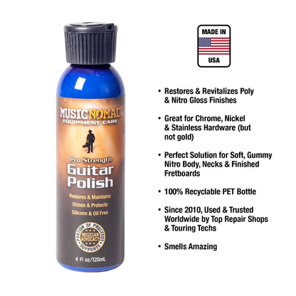 Music Nomad Guitar Polish - Pro Strength Formula