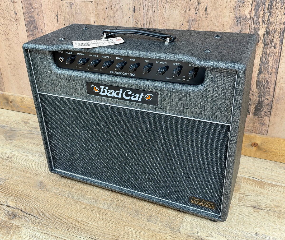 NEW Bad Cat Black Cat 30 1x12 Combo Mark Sampson Mod Shop Edition Pewter Trout Bronco Tolex