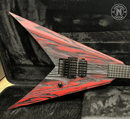 NEW Hapas Vyrn 625 Scarred Ash Black / Red - Northerner Guitars