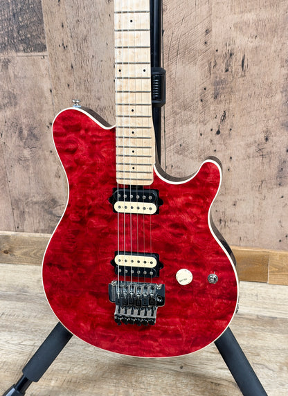 USED Ernie Ball Music Man Axis 30th Anniversary Limited Edition 2026 Translucent Red - #44/100
