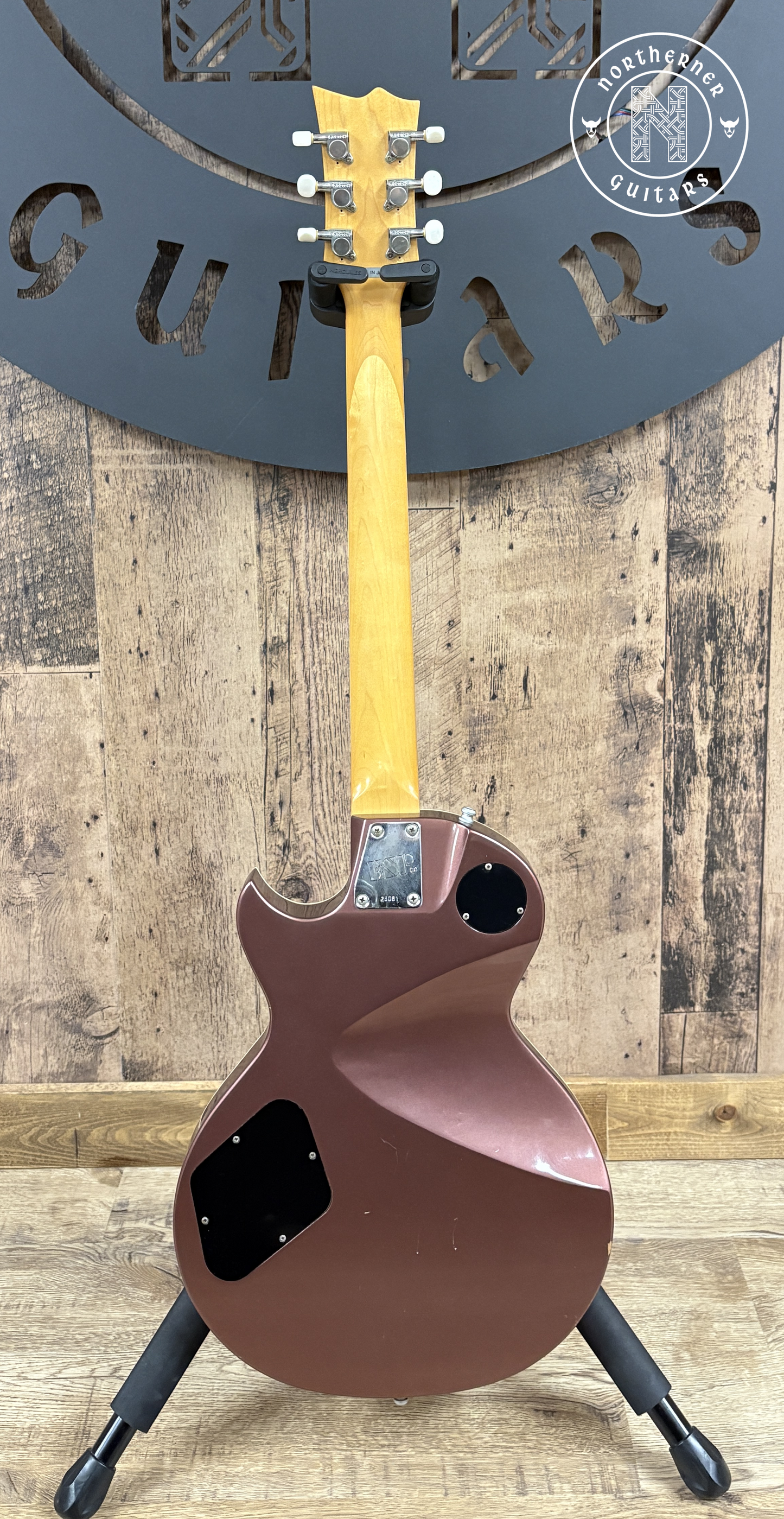 USED ESP Eclipse Semi-Hollow 1995 Metallic Rose Gold
