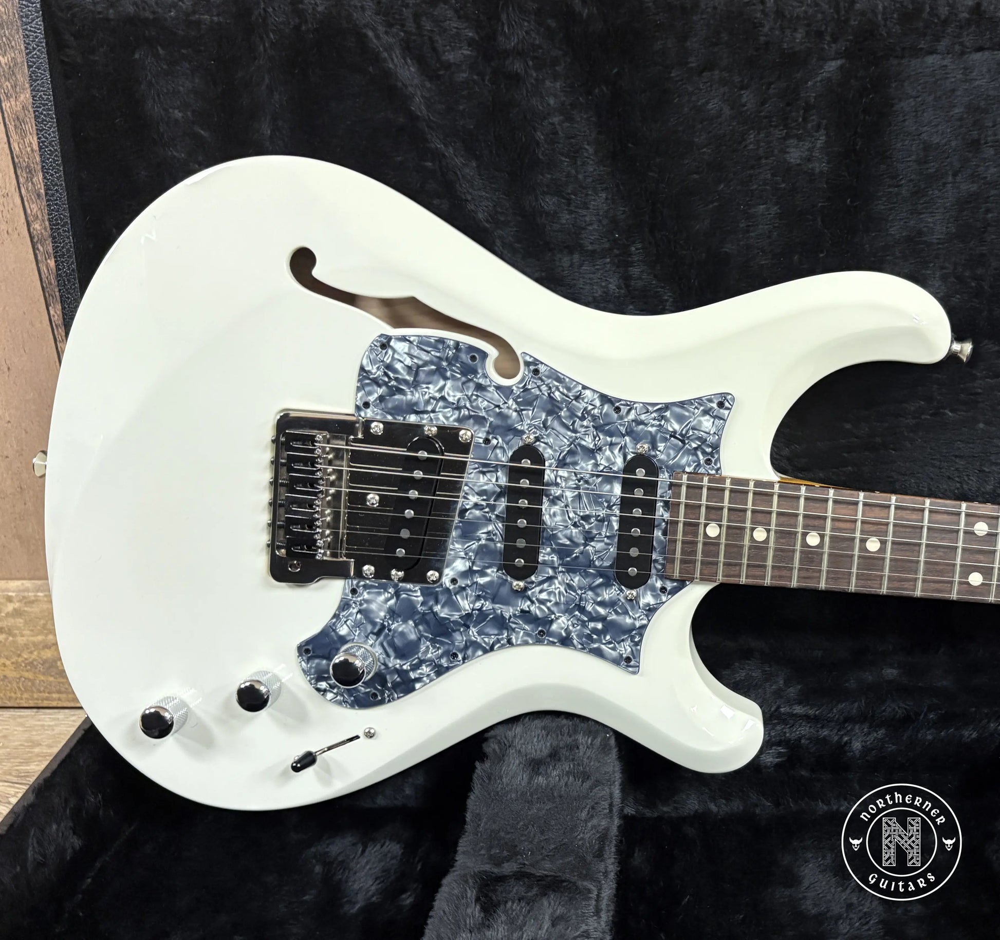 NEW Knaggs Severn Semi-Hollow 2025 Creme Northerner Guitars